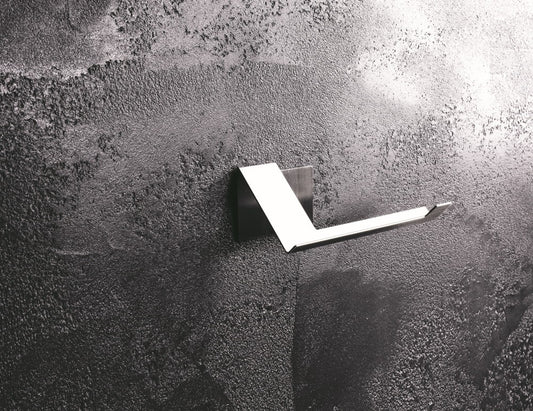 Bemeta Niva Suport hartie igienica, montaj adeziv, inox mat