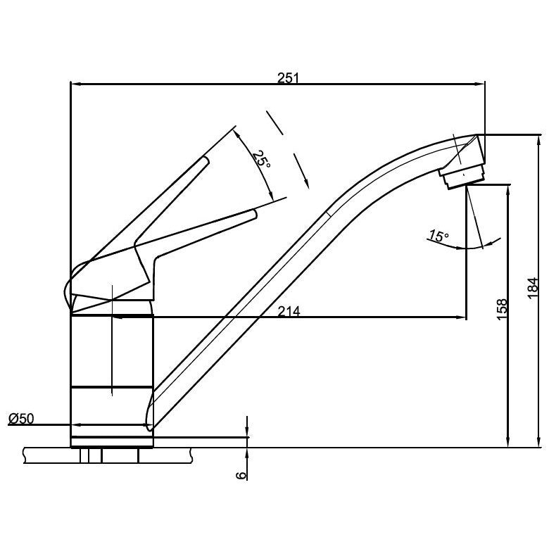 Franke Single 1 Chiuveta bucatarie tectonite Ø50 cm cu baterie monocomanda Novara Plus, negru