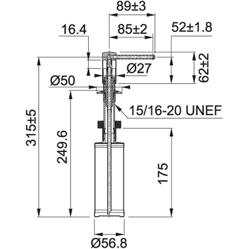 Franke Comfort Dozator sapun lichid, crom