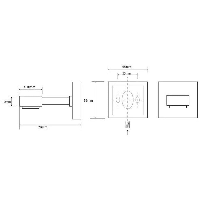 Bemeta Beta Suport magnetic pentru sapun