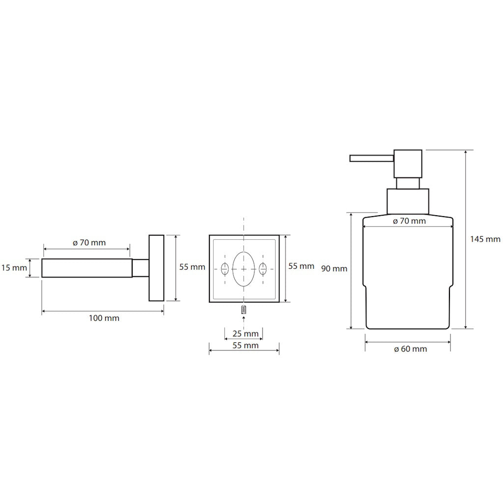 Bemeta Beta MINI Dozator sapun lichid