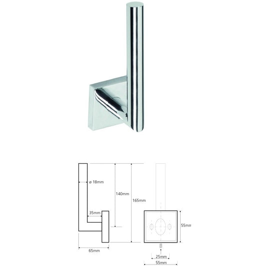 Bemeta Beta Suport hartie igienica vertical