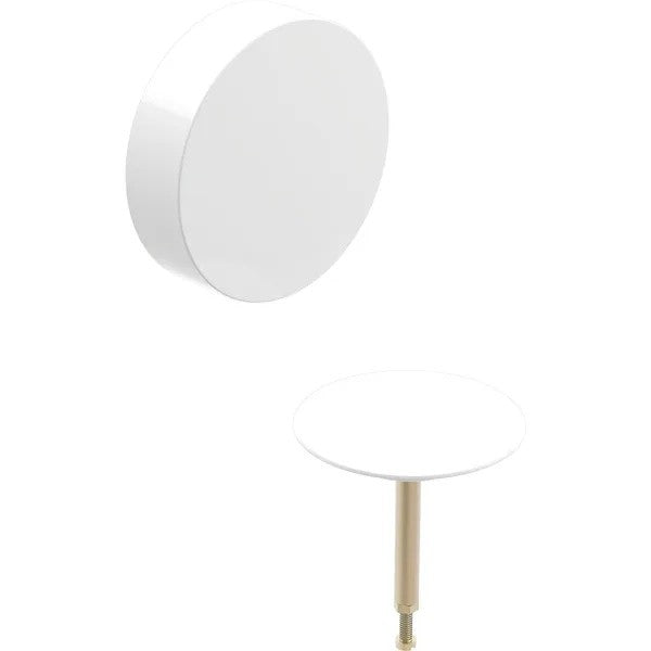 Geberit Set Sifon cu preaplin pentru cada cu actionare prin rotire L26 cm, alb