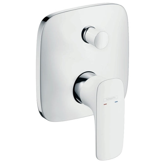 Hansgrohe PuraVida Baterie cada dus monocomanda incastrata, securizata