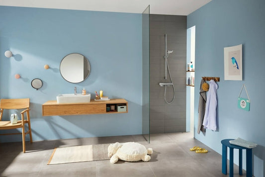 Hansgrohe Ecostat E Baterie dus cu termostat, Cool Contact