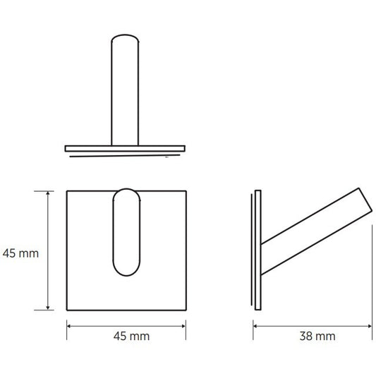 Bemeta Easy Cuier baie, negru