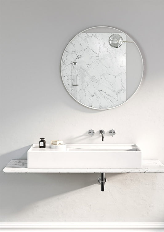 Baterie lavoar incastrata Kludi Nova Fonte Classic, dubla comanda, pipa 18 cm, set complet