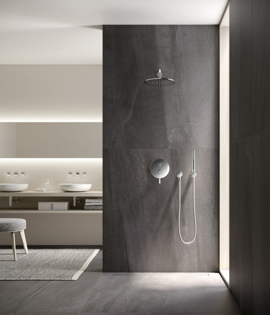 Kludi Nova Fonte Puristic Baterie cada dus monocomanda incastrata, crom