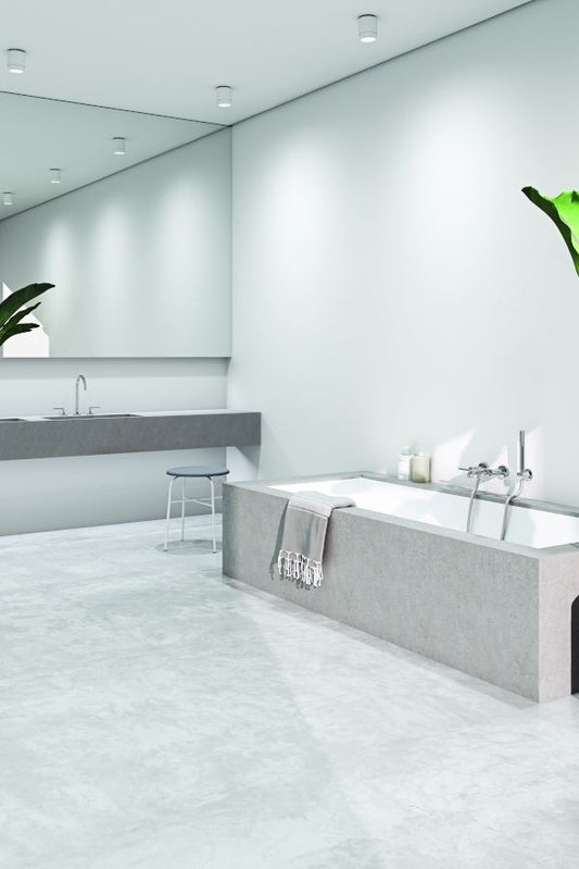 Kludi Nova Fonte Puristic Set dus cu suport, crom