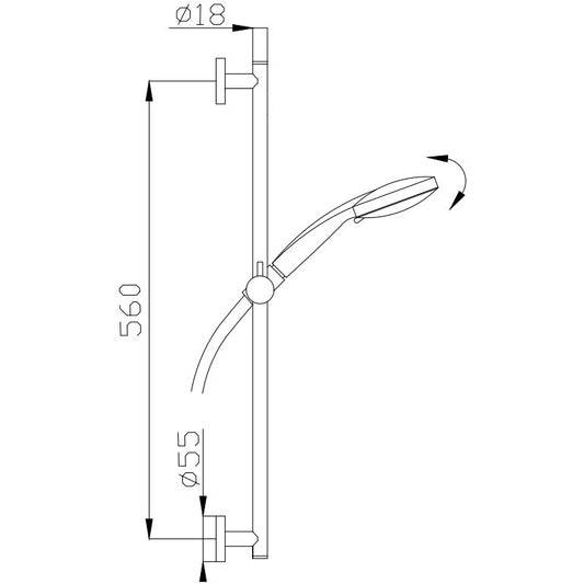 Effepi Bitter Set dus cu bara