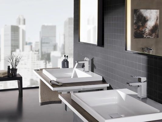Baterie lavoar Grohe Eurocube, cu ventil pop-up, marime M