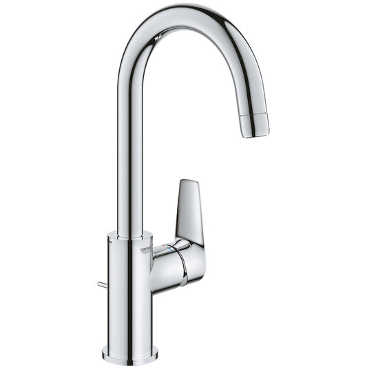 Baterie lavoar Grohe BauEdge cu ventil pop-up, marime L, crom