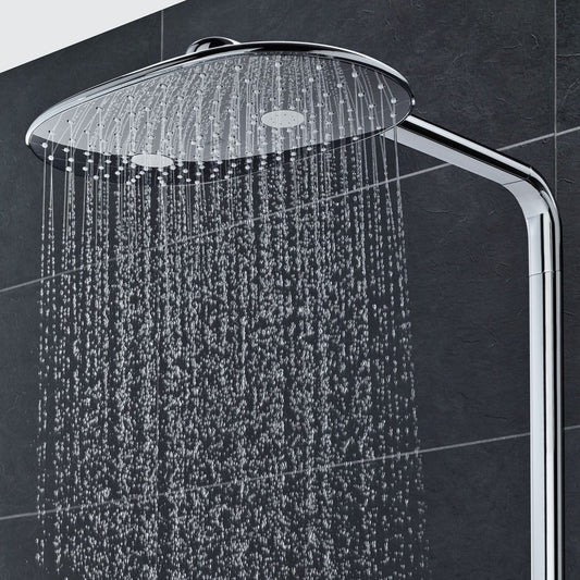 Coloana dus cu baterie si termostat Grohe Rainshower SmartControl 360 Mono