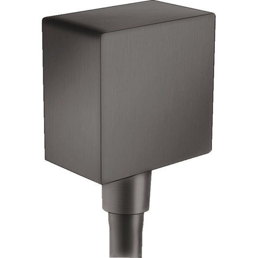 Hansgrohe Fixfit Square Cot iesire dus cu protectie antireflux, antracit satinat
