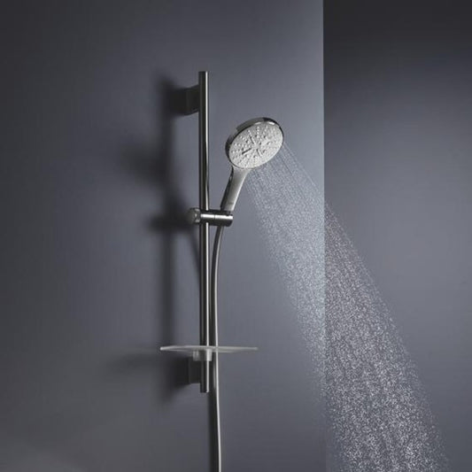 Grohe Rainshower Eco 9.5 SmartActive 130 Set dus cu bara 60 cm si savoniera, crom