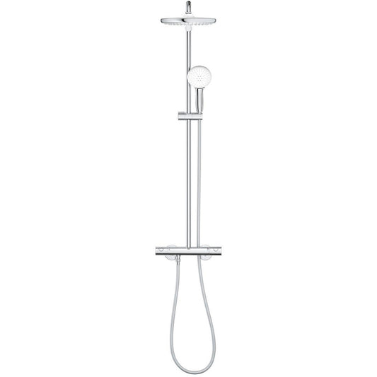 Coloana dus cu baterie si termostat Grohe Tempesta System 250
