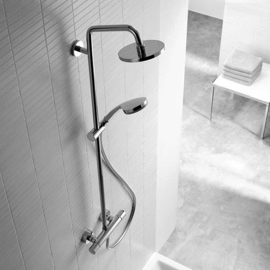 Coloana dus cu baterie si termostat Hansgrohe Croma 160