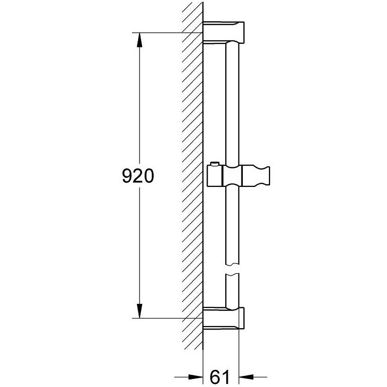 Grohe Tempesta Cosmopolitan Bara de dus 900 mm