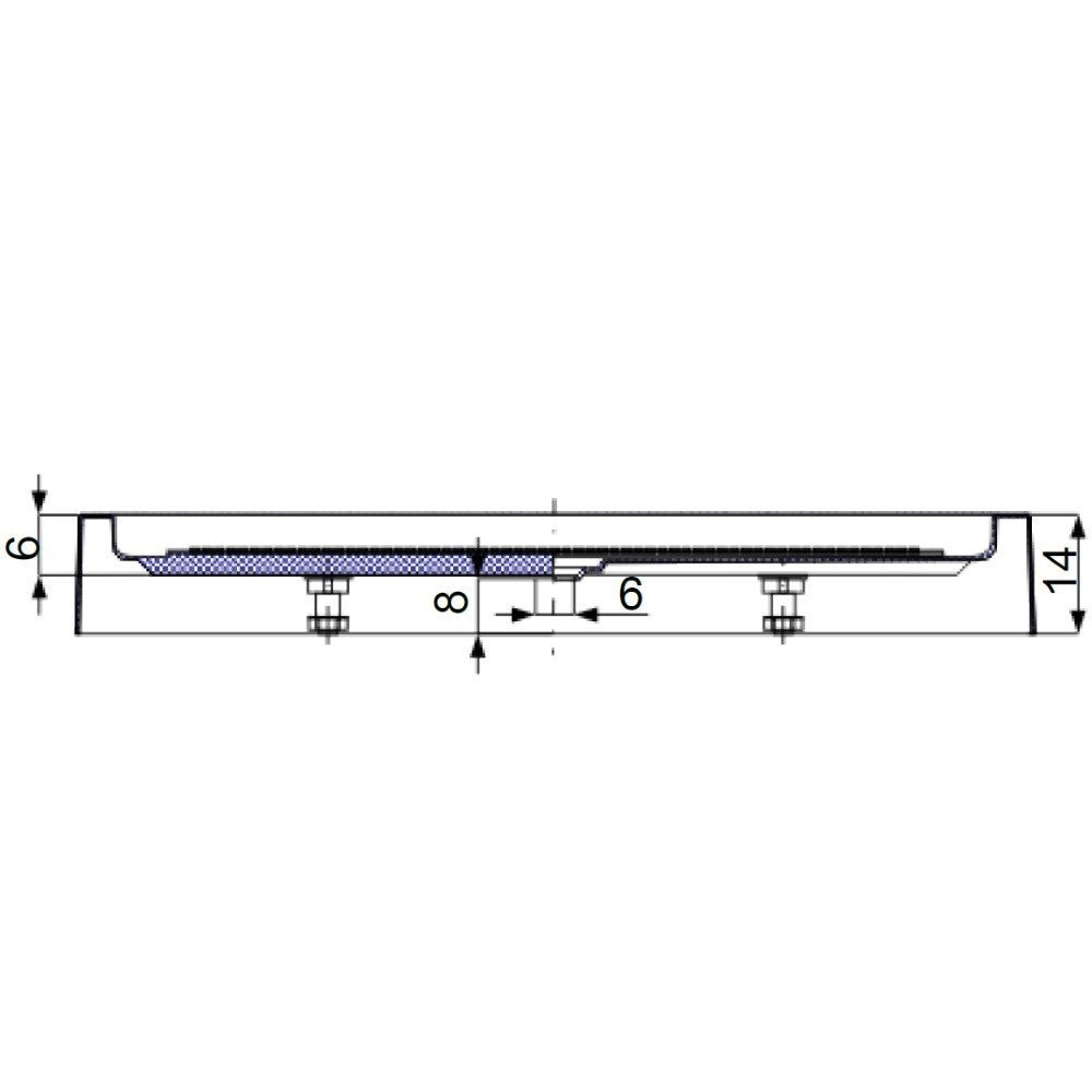 Set promo Cabina dus dreptunghiulara cu usa glisanta Belform Clear 100x80 cm si cadita