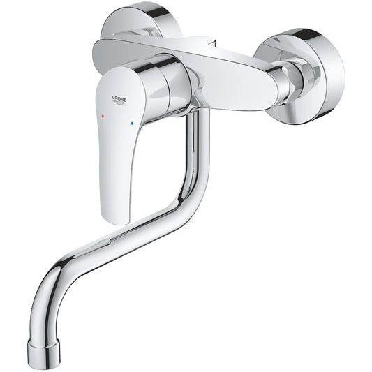 Grohe Eurosmart Baterie chiuveta bucatarie monocomanda, montaj pe perete