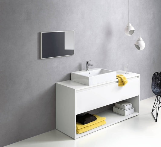Baterie lavoar Hansgrohe Focus 100, cu ventil metalic pop-up