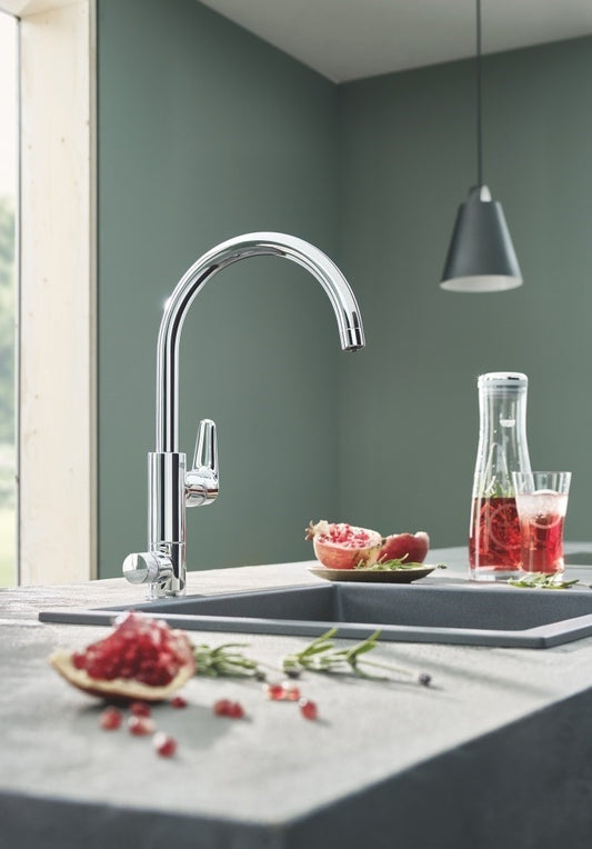Grohe Blue Pure BauCurve Baterie bucatarie cu optiune de filtrare
