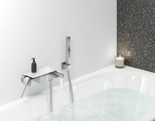 Grohe Plus Baterie cada dus monocomanda, crom