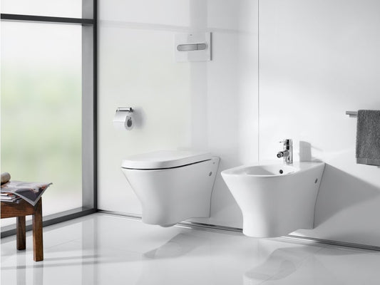 Vas WC suspendat Roca Nexo 36x53 cm evacuare orizontala