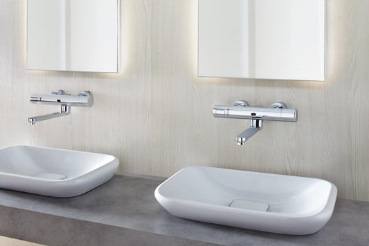 Grohe Eurosmart Cosmopolitan E Baterie lavoar cu infrarosu termostatata, proiectie 29 cm