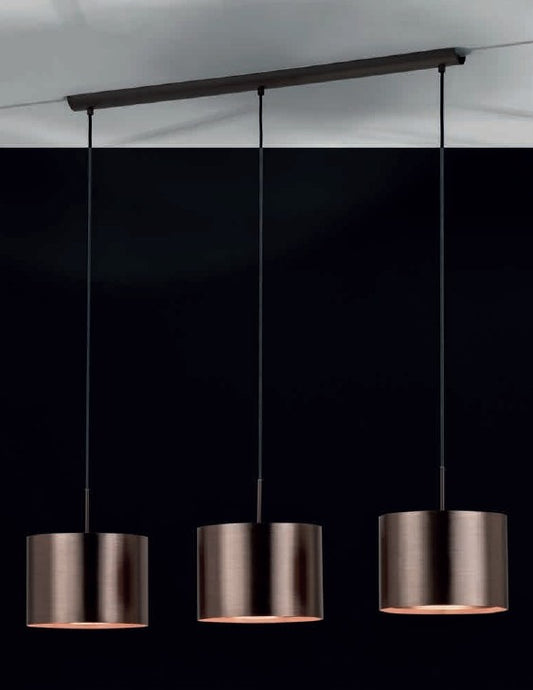 Eglo Saganto 1 Pendul 3x60W, cupru