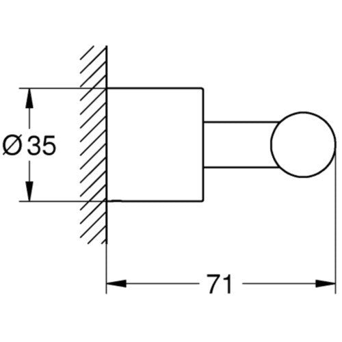 Grohe Atrio Cuier baie dublu, crom