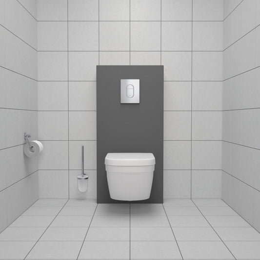 Grohe Essentials Set perie WC cu suport, crom