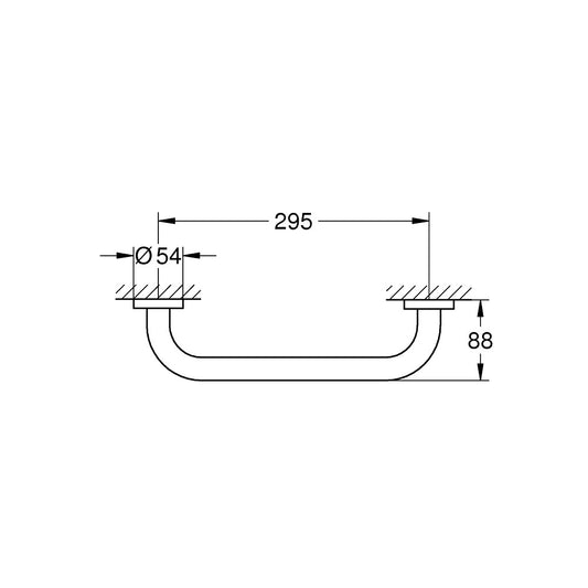 Grohe Essentials Bara sustinere 30 cm