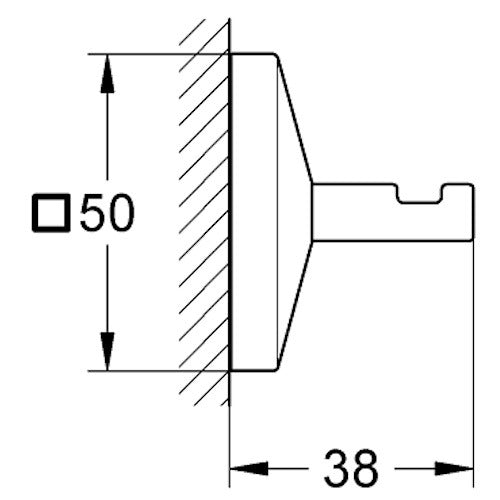 Grohe Allure Brilliant Cuier baie, crom