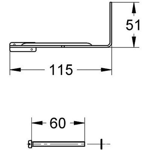 Grohe Dispozitiv de sustinere motor