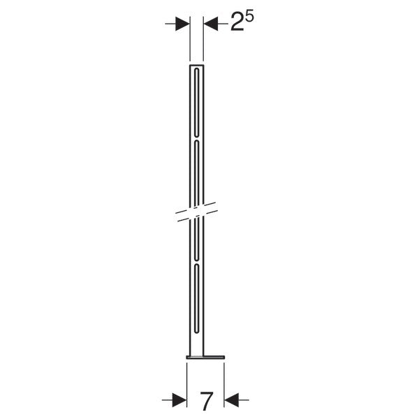 Geberit Kombifix Picioare de sustinere cu placute H86 cm