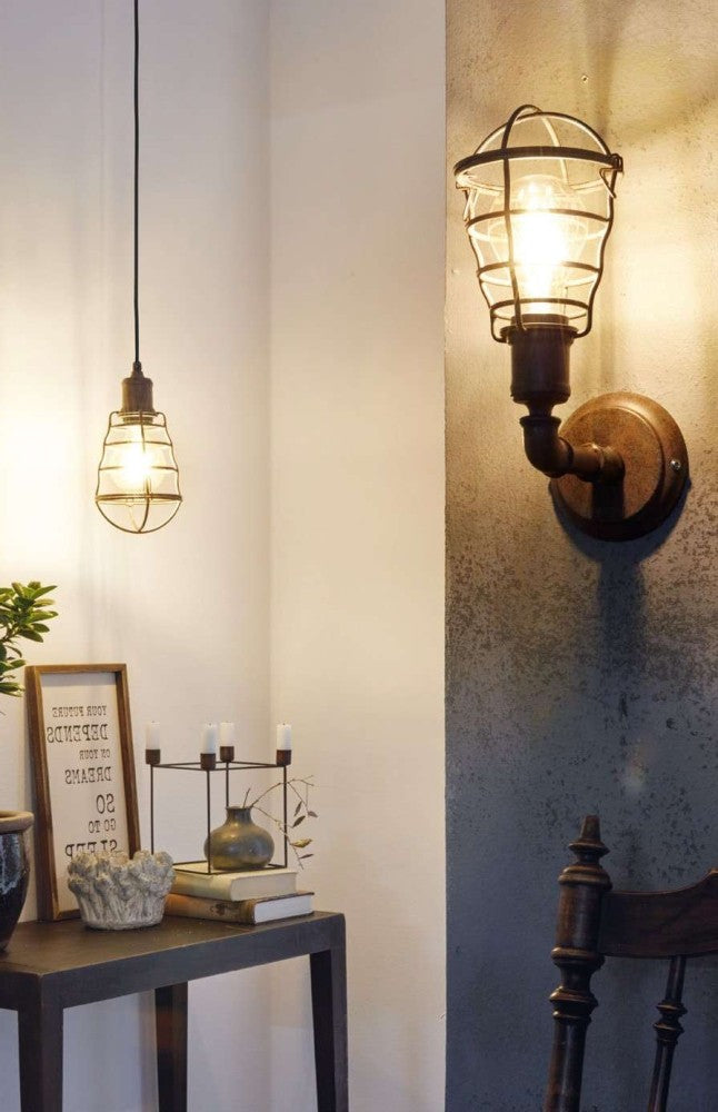 Eglo Port Seton Pendul 1x60W, maro