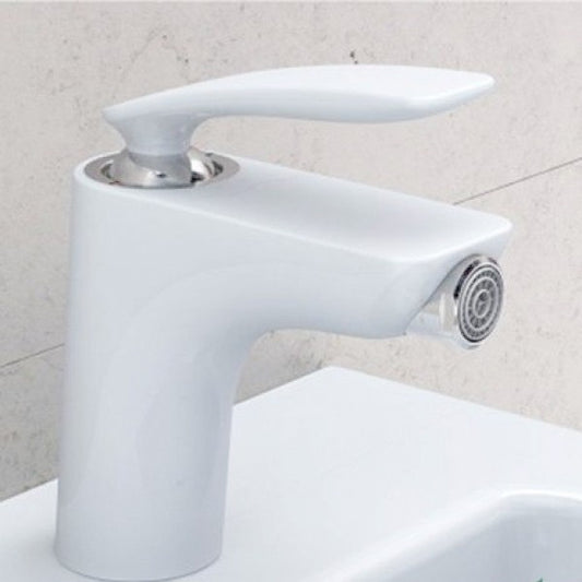 Kludi Balance White Baterie bideu monocomanda cu ventil pop-up, alb