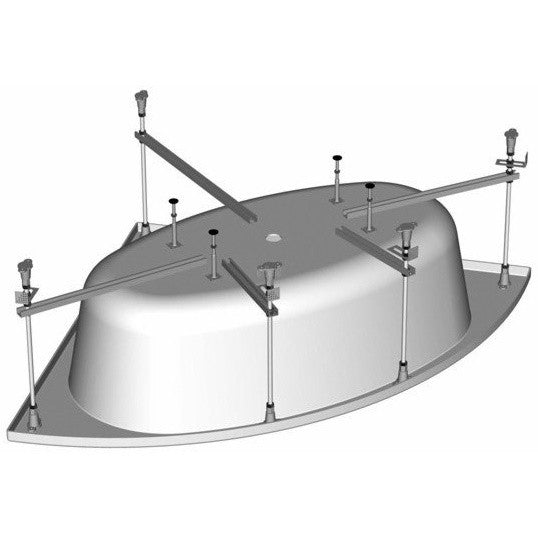 Kolpa San Cadru suport cada de colt ajustabil 150 cm
