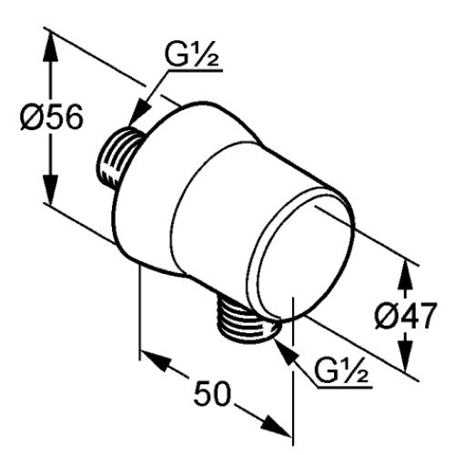 Kludi Sirena Cot racord furtun