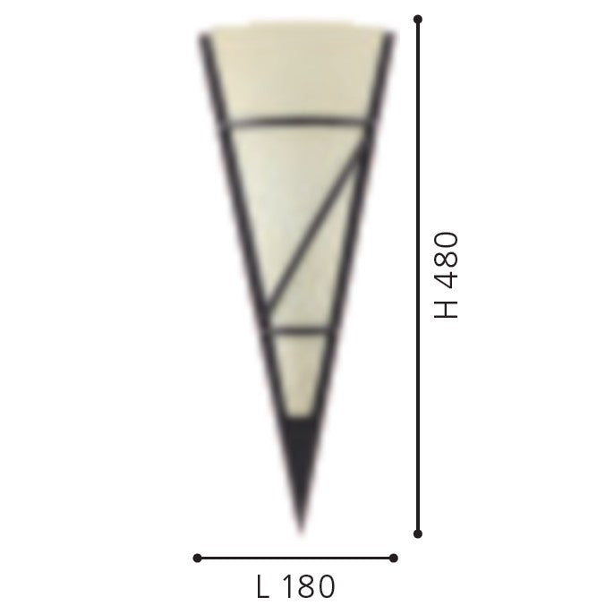 Eglo Pascal 1 Aplica 1x60W, maro inchis/bej