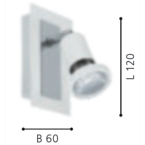 Eglo Sarria Aplica cu spot 1x5W, alb