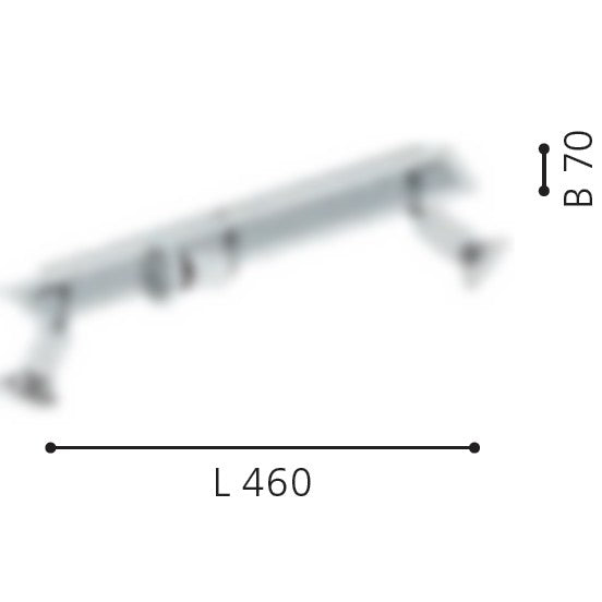 Eglo Sarria Aplica cu spot 3x5W, alb