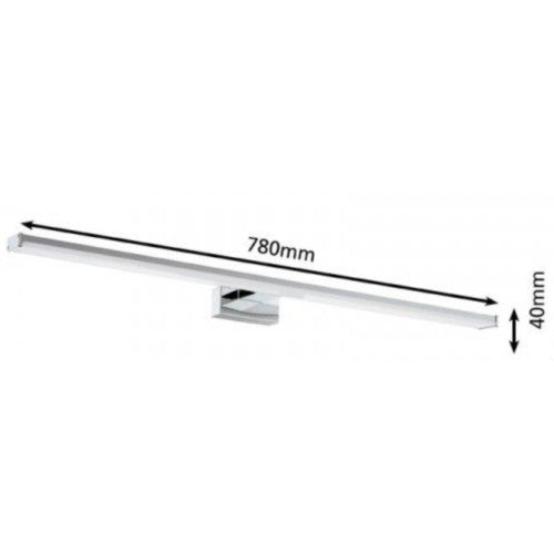 Eglo Pandella 1 Aplica LED 14W 78 cm, crom