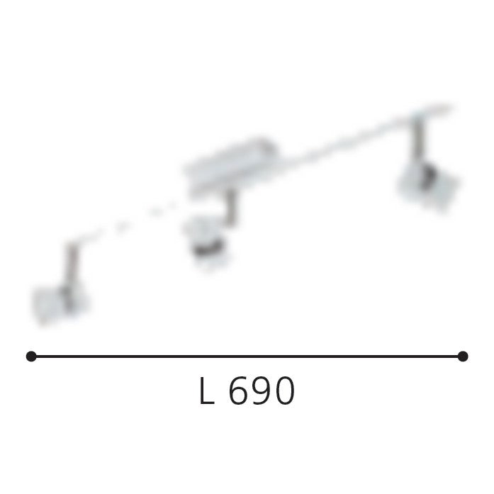 Eglo Vergiano Plafoniera cu 3 spoturi 3x5W, alb