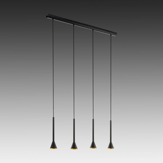 Eglo Cortaderas Pendul 4x5W, negru