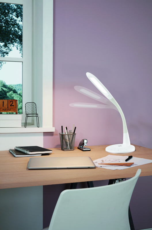 Eglo Trunca Lampa de birou, 1x3.7W, alb