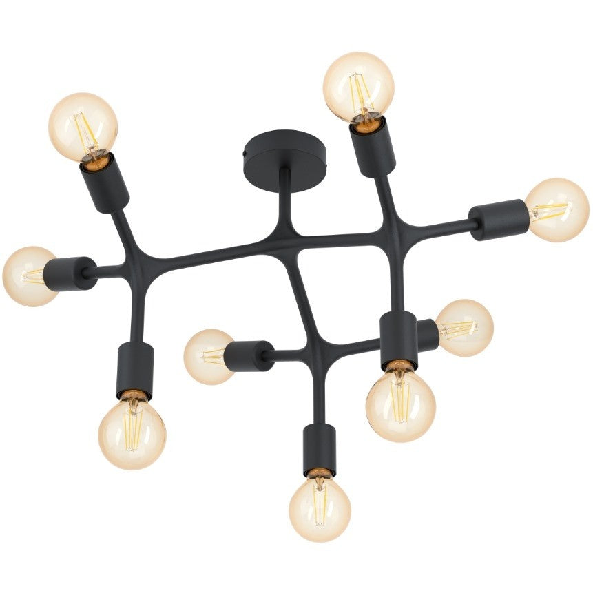 Eglo Bocadella 1 Lustra 9x60W, negru