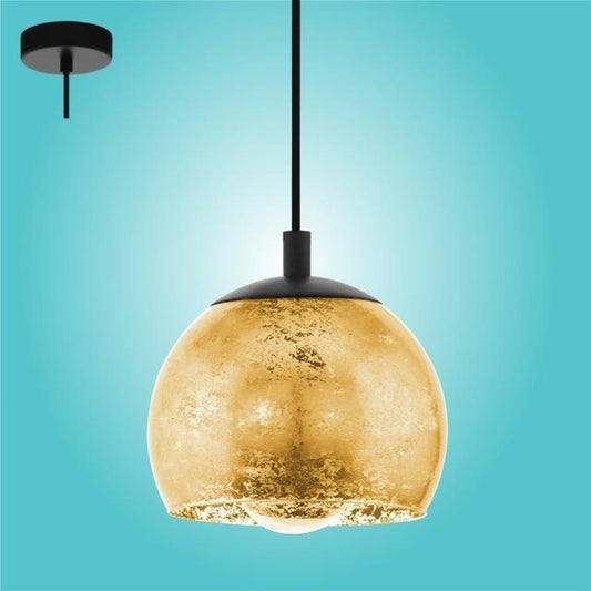 Eglo Albaraccin Pendul 1x40W, Ø19 cm, auriu