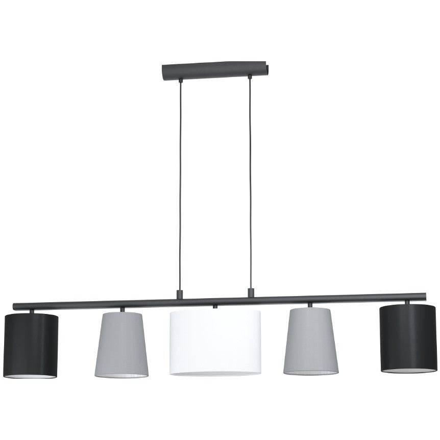 Eglo Almeida 1 Lustra 5x25W, multicolor